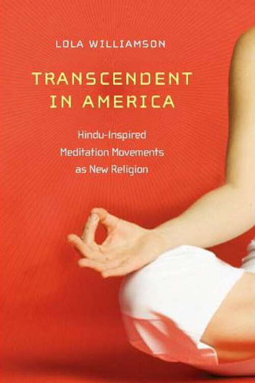 Book cover of Transcendent in America