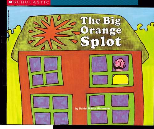 Book cover of The Big Orange Splot