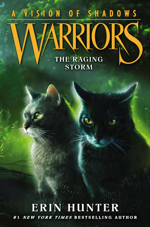 Book cover of The Raging Storm (Warriors: A Vision of Shadows #6)