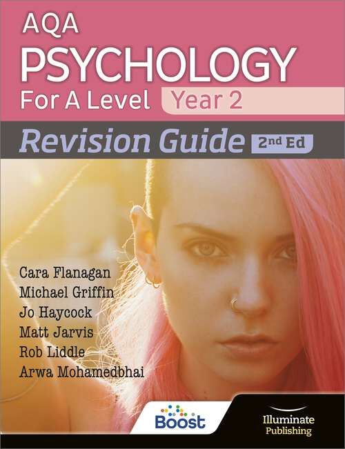 Book cover of AQA Psychology for A Level Year 2 Revision Guide: 2nd Edition