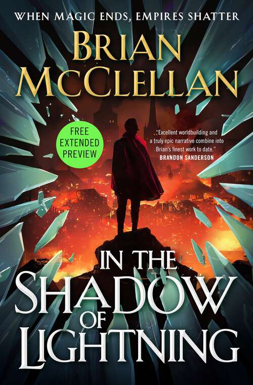 Book cover of In the Shadow of Lightning Sneak Peek