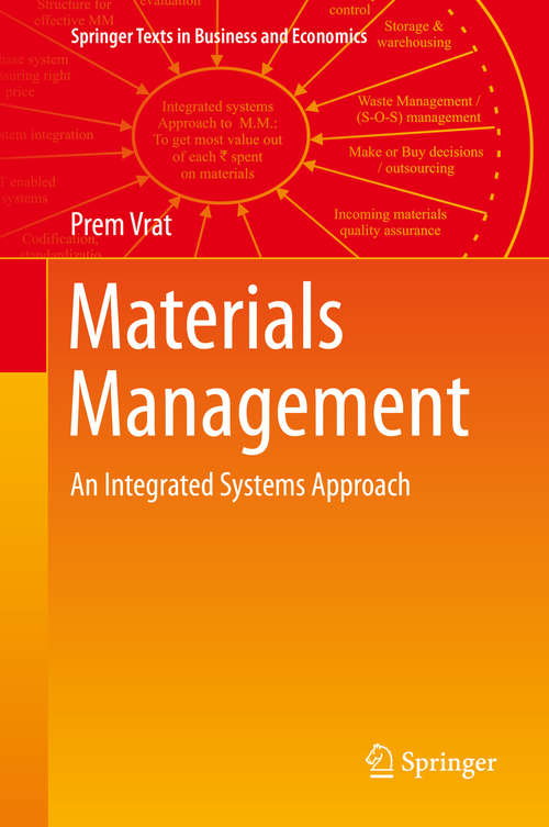 Book cover of Materials Management