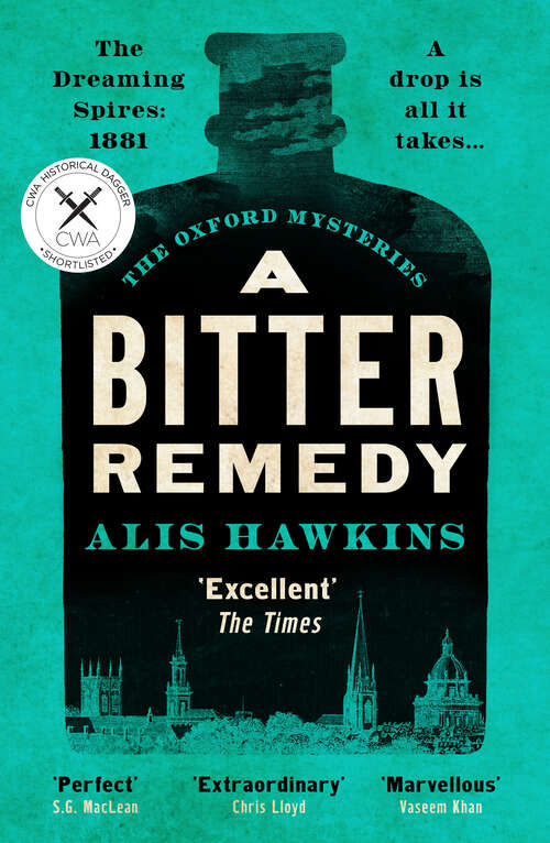 Book cover of A Bitter Remedy: A totally compelling historical mystery (Oxford Mysteries)