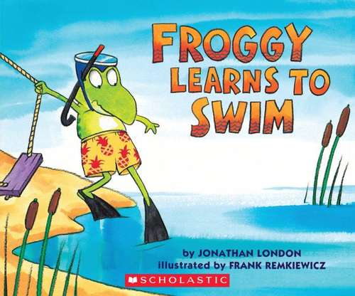 Book cover of Froggy Learns to Swim