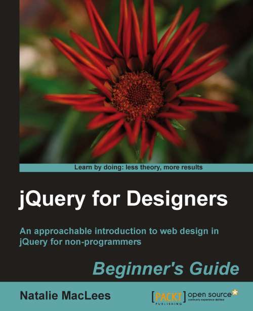Book cover of jQuery for Designers: Beginner’s Guide