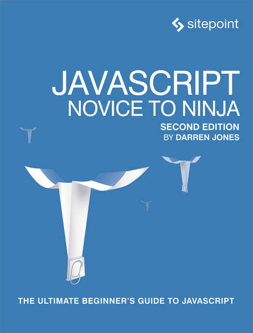 Book cover of JavaScript: Novice to Ninja