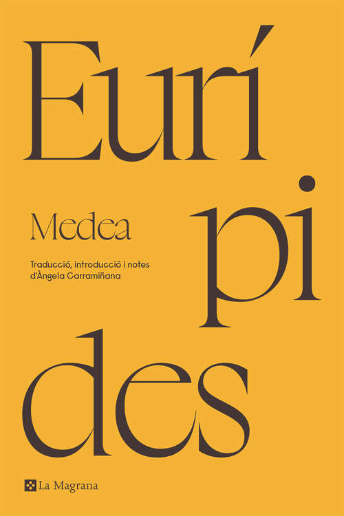 Book cover of Medea