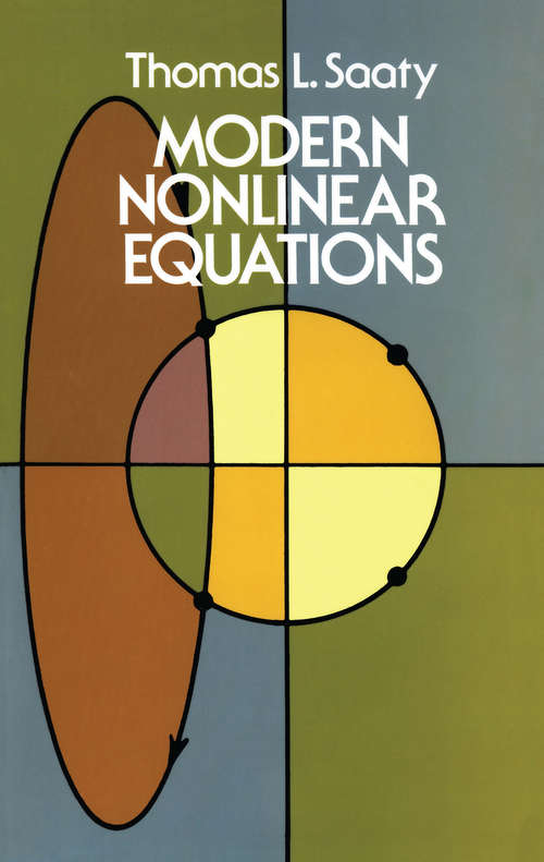 Book cover of Modern Nonlinear Equations