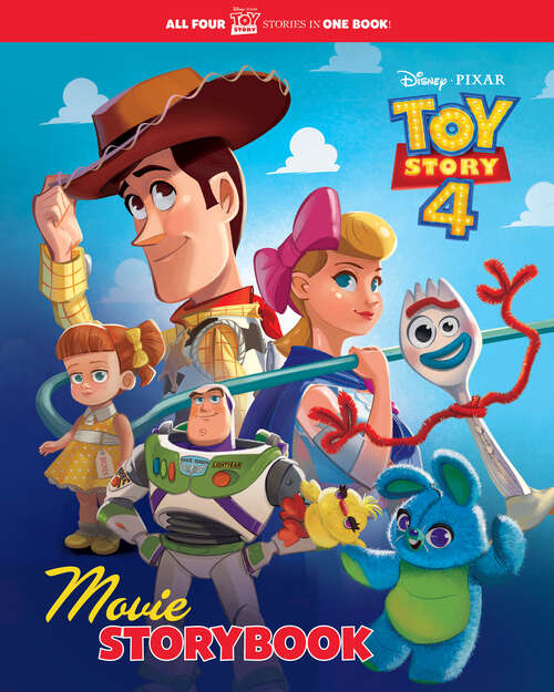Book cover of Toy Story 4 Movie Storybook
