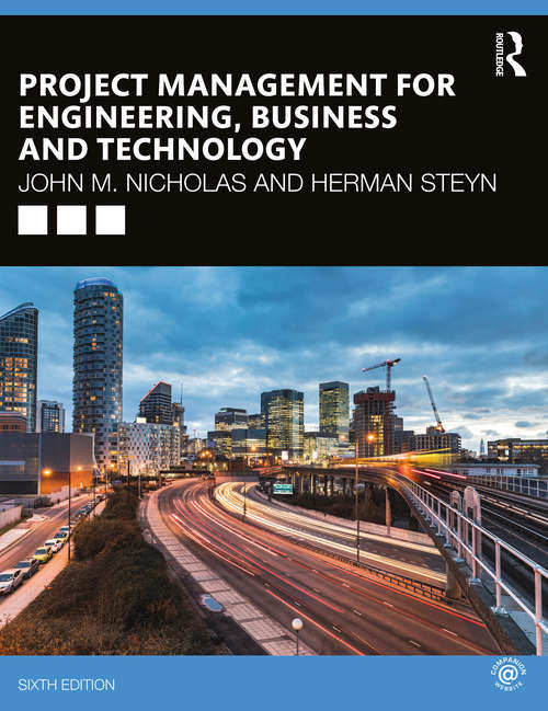 Book cover of Project Management for Engineering, Business and Technology (6)