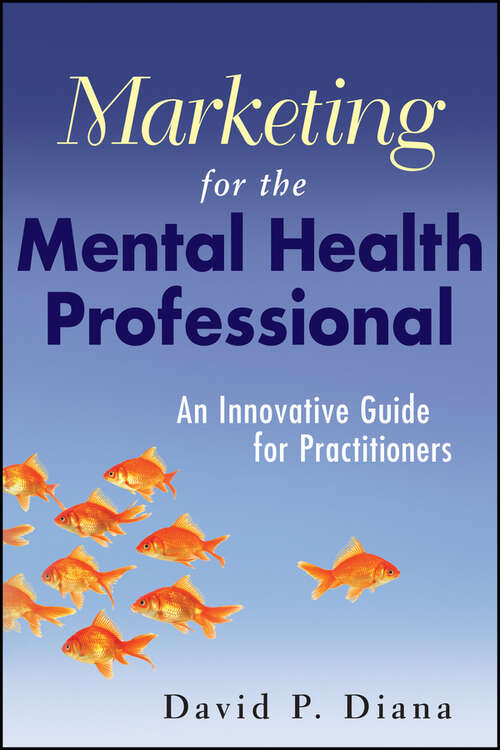Book cover of Marketing for the Mental Health Professional