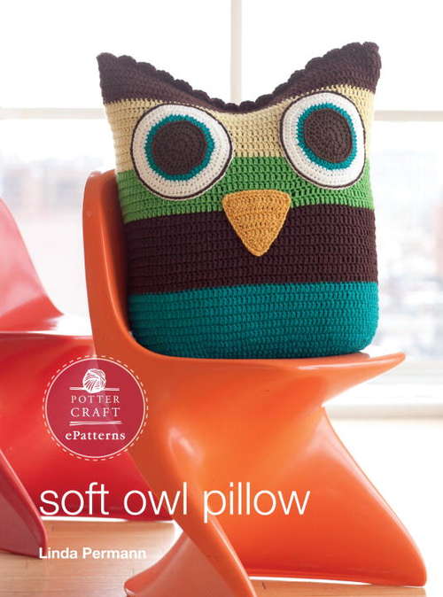Book cover of Soft Owl Pillow: ePattern from Little Crochet