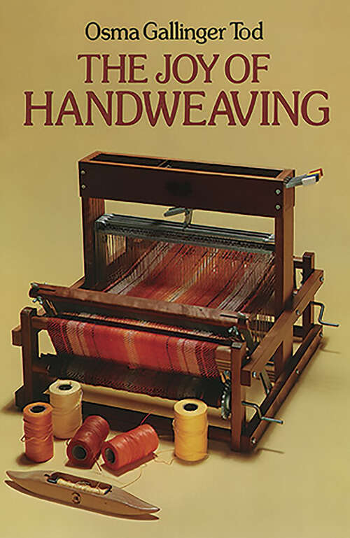 Book cover of The Joy of Handweaving