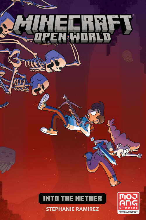 Book cover of Minecraft: Open World--Into the Nether (Graphic Novel)