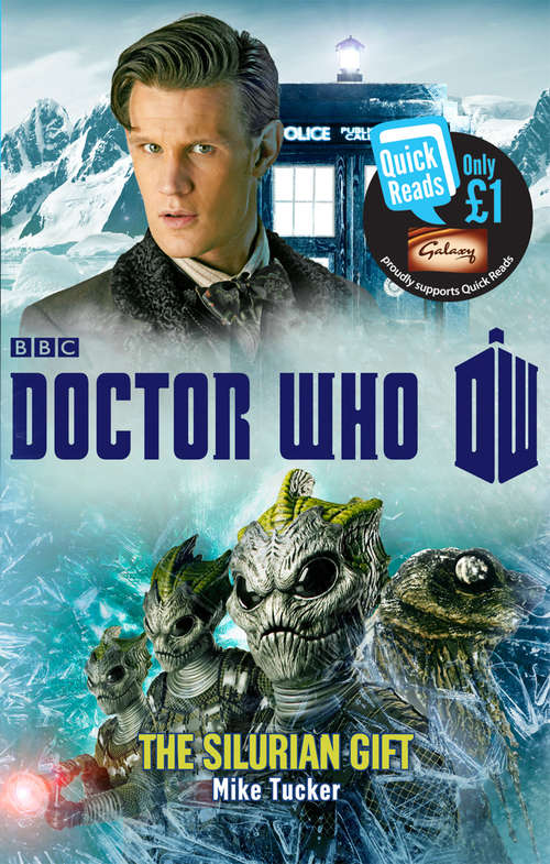 Book cover of Doctor Who: The Silurian Gift