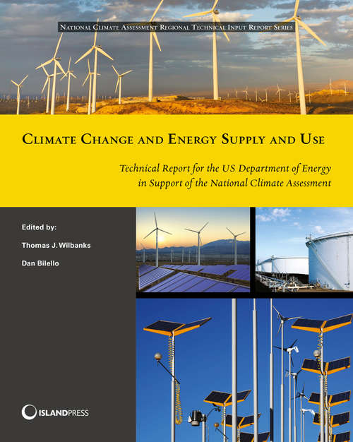 Book cover of Climate Change and Energy Supply and Use