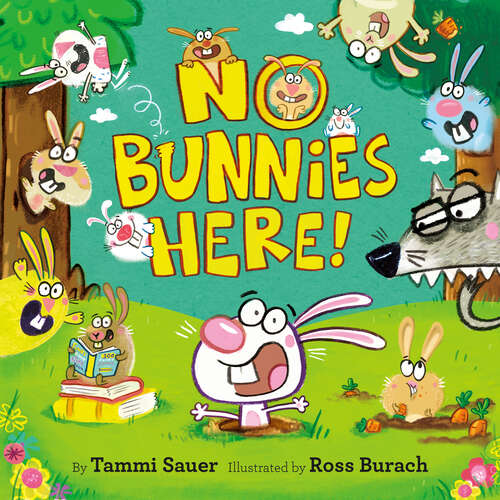 Book cover of No Bunnies Here!