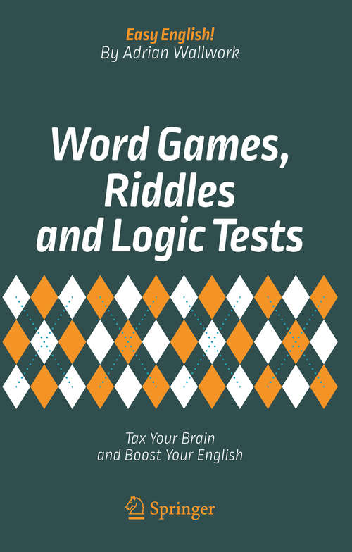 Book cover of Word Games, Riddles and Logic Tests
