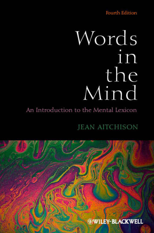 Book cover of Words in the Mind