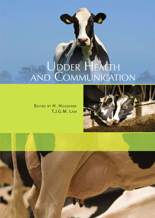 Book cover of Udder Health and Communication