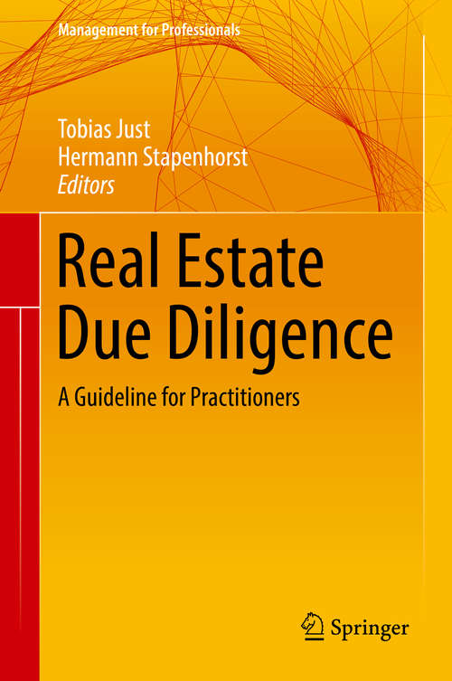Book cover of Real Estate Due Diligence