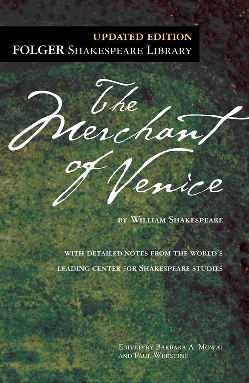 Book cover of The Merchant of Venice  (Folger Shakespeare Library)