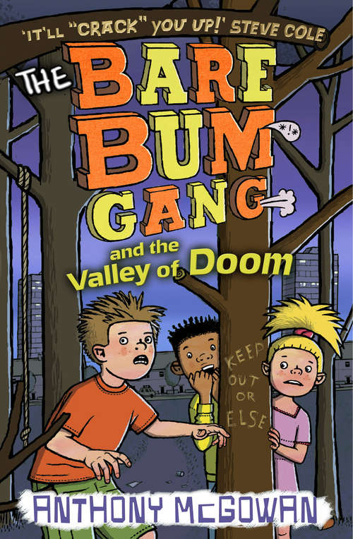 Book cover of The Bare Bum Gang and the Valley of Doom (The Bare Bum Gang #3)