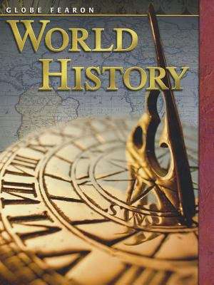 Book cover of Globe Fearon World History
