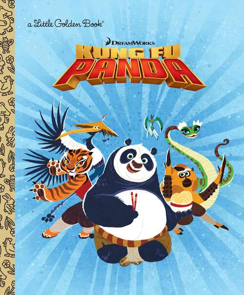 Book cover of DreamWorks Kung Fu Panda (Little Golden Book)