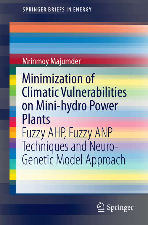 Book cover of Minimization of Climatic Vulnerabilities on Mini-hydro Power Plants