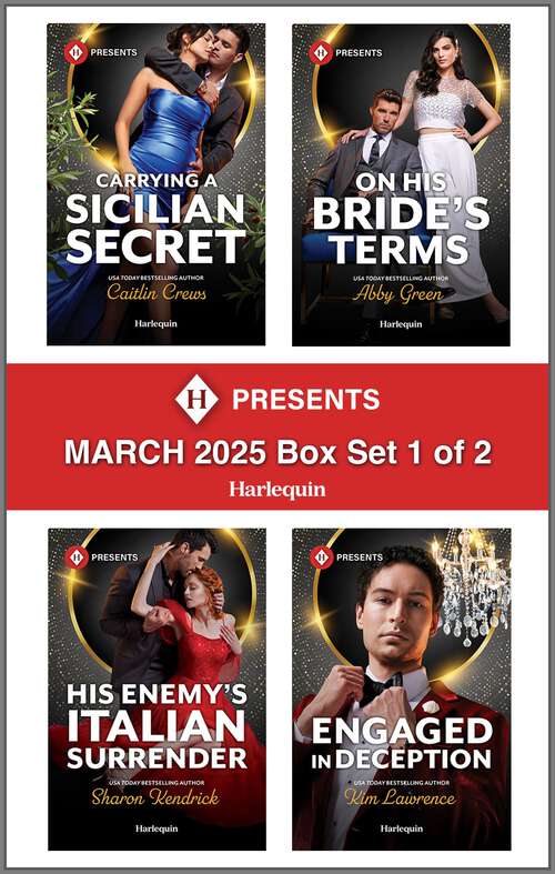 Book cover of Harlequin Presents March 2025 - Box Set 1 of 2 (Original)