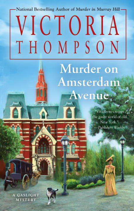 Book cover of Murder on Amsterdam Avenue (Gaslight Mystery #7)