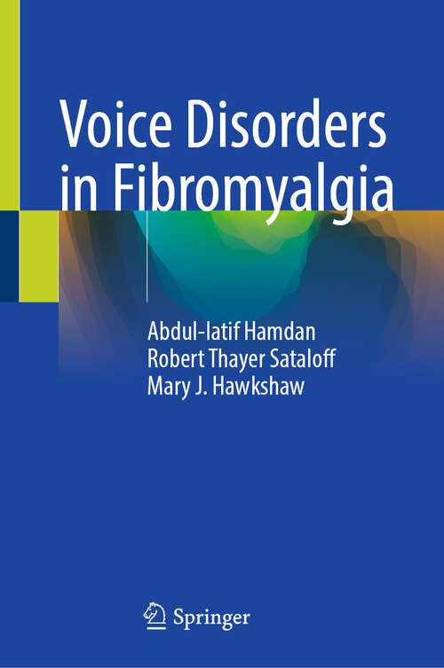 Book cover of Voice Disorders in Fibromyalgia