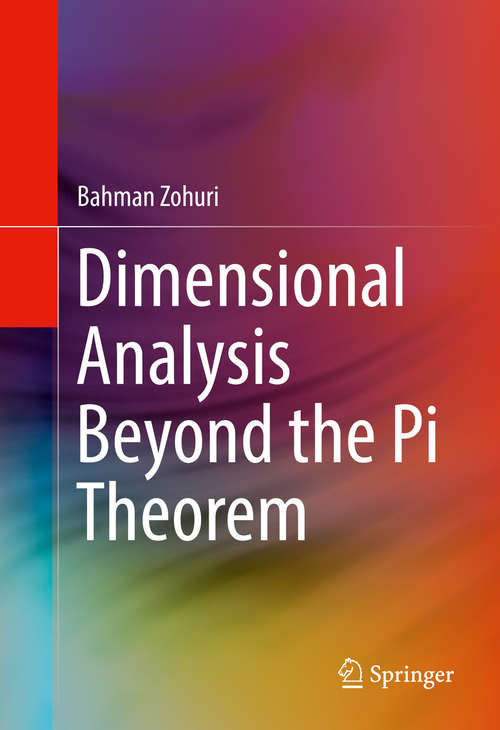 Book cover of Dimensional Analysis Beyond the Pi Theorem