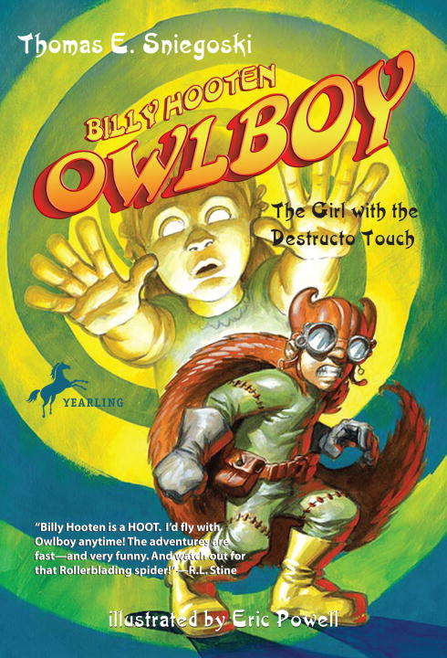 Book cover of Owlboy: The Girl with the Destructo Touch