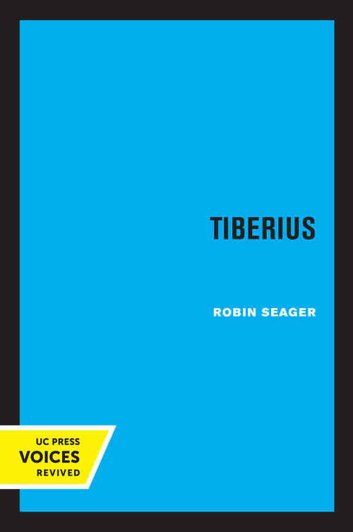 Book cover of Tiberius (2) (Blackwell Ancient Lives Ser.)