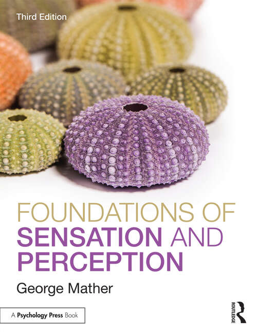 Book cover of Foundations of Sensation and Perception (3) (Foundations Of Psychology Ser.)