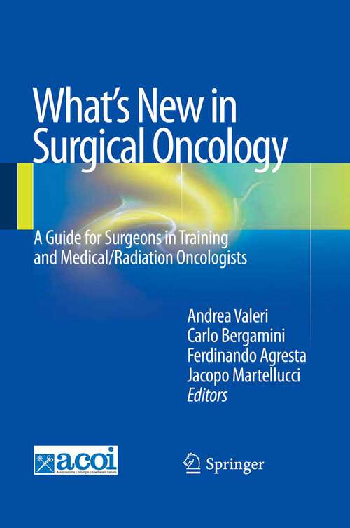 Book cover of What's New in Surgical Oncology