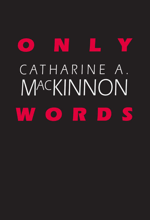 Book cover of Only Words