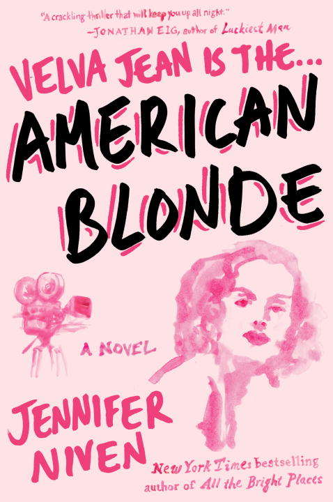 Book cover of American Blonde: Book 4 in the Velva Jean series