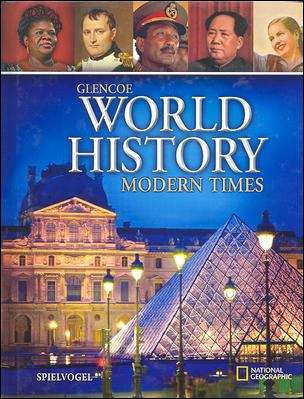 Book cover of Glencoe World History: Modern Times