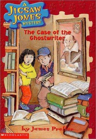 Book cover of The Case of the Ghostwriter (Jigsaw Jones Mystery #10)