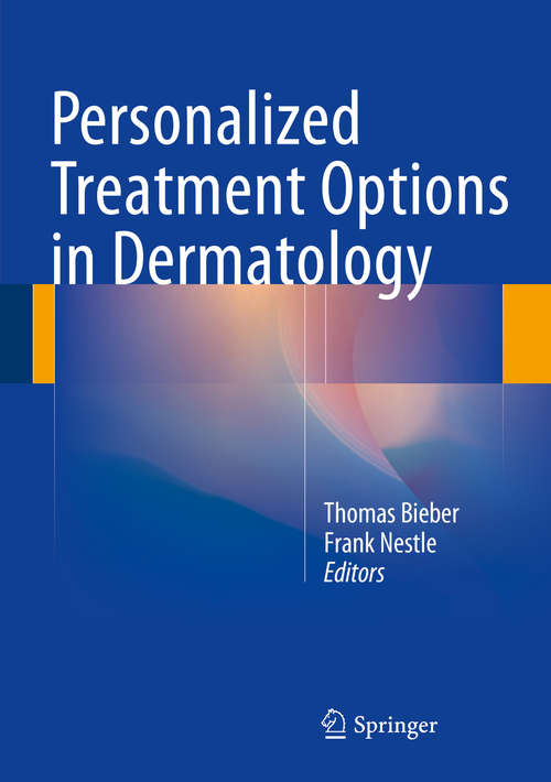 Book cover of Personalized Treatment Options in Dermatology