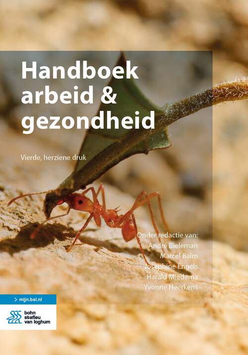 Book cover of Handboek arbeid & gezondheid (4th ed. 2024)