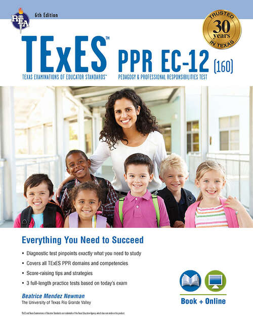 Book cover of TExES PPR EC-12 (6) (TExES Teacher Certification Test Prep)