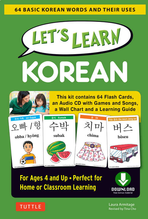 Book cover of Let's Learn Korean
