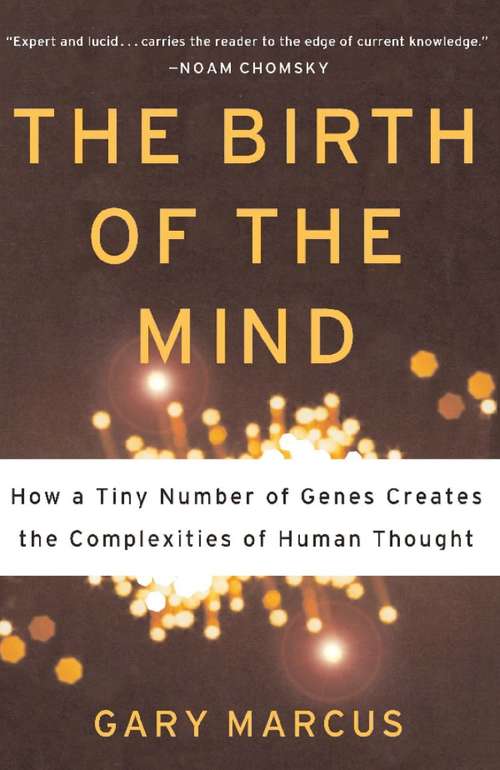 Book cover of The Birth of the Mind