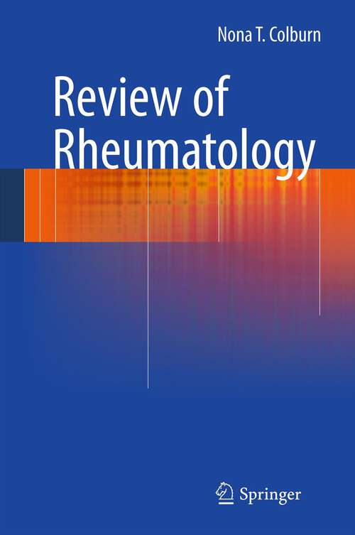Book cover of Review of Rheumatology