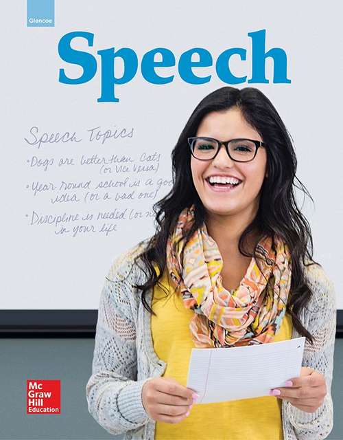 Book cover of Glencoe Speech: Student Edition
