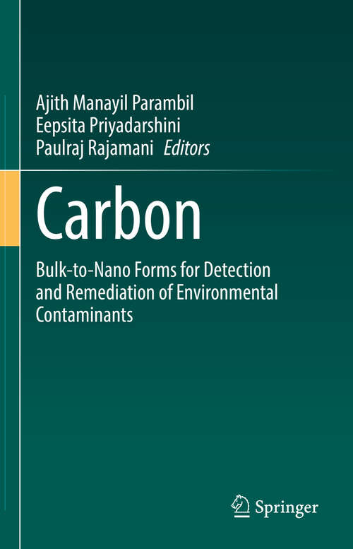 Book cover of Carbon: Bulk-to-Nano Forms for Detection and Remediation of Environmental Contaminants